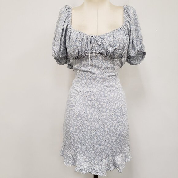 Cotton Candy Dresses & Skirts - Cotton Candy LA Womens Y2K Milkmaid Mini Dress Size L Cottagecore Soft Girl